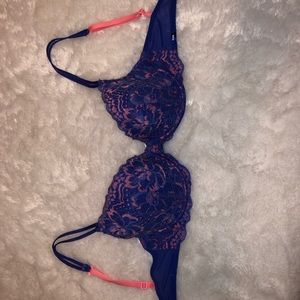 Toria secret pink purple bra 32D